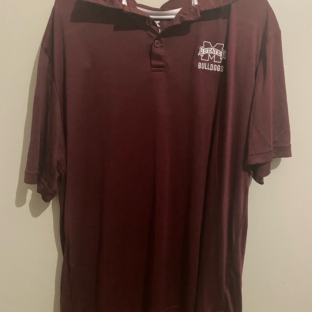 Men's Maroon Polo Shirt
